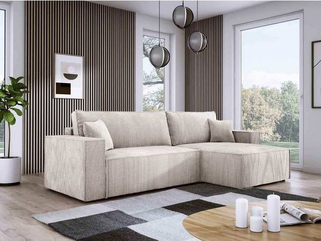 Luxusbetten24 Schlafsofa Designer Sofa Velanova, mit Schlaffunktion und Sta günstig online kaufen