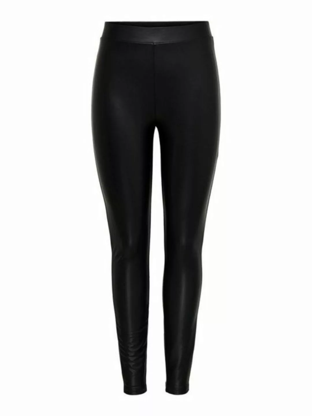 Only Damen Leggings Leggins Hose ONLCOOL COATED - Schwarz - Black günstig online kaufen