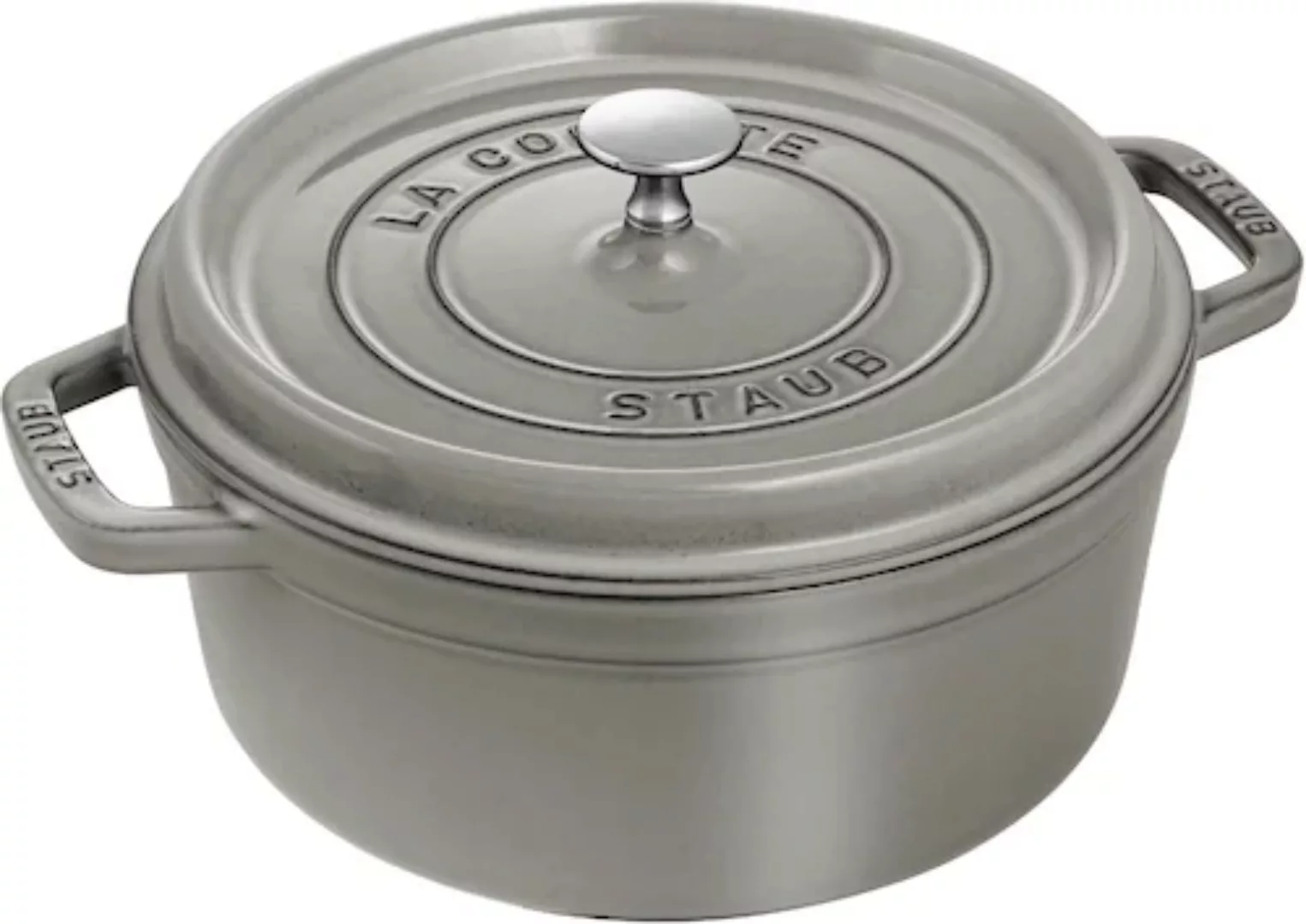 STAUB Bräter »Cocotte«, Gusseisen, (1 tlg.), robust, langlebig, perfekte Hi günstig online kaufen