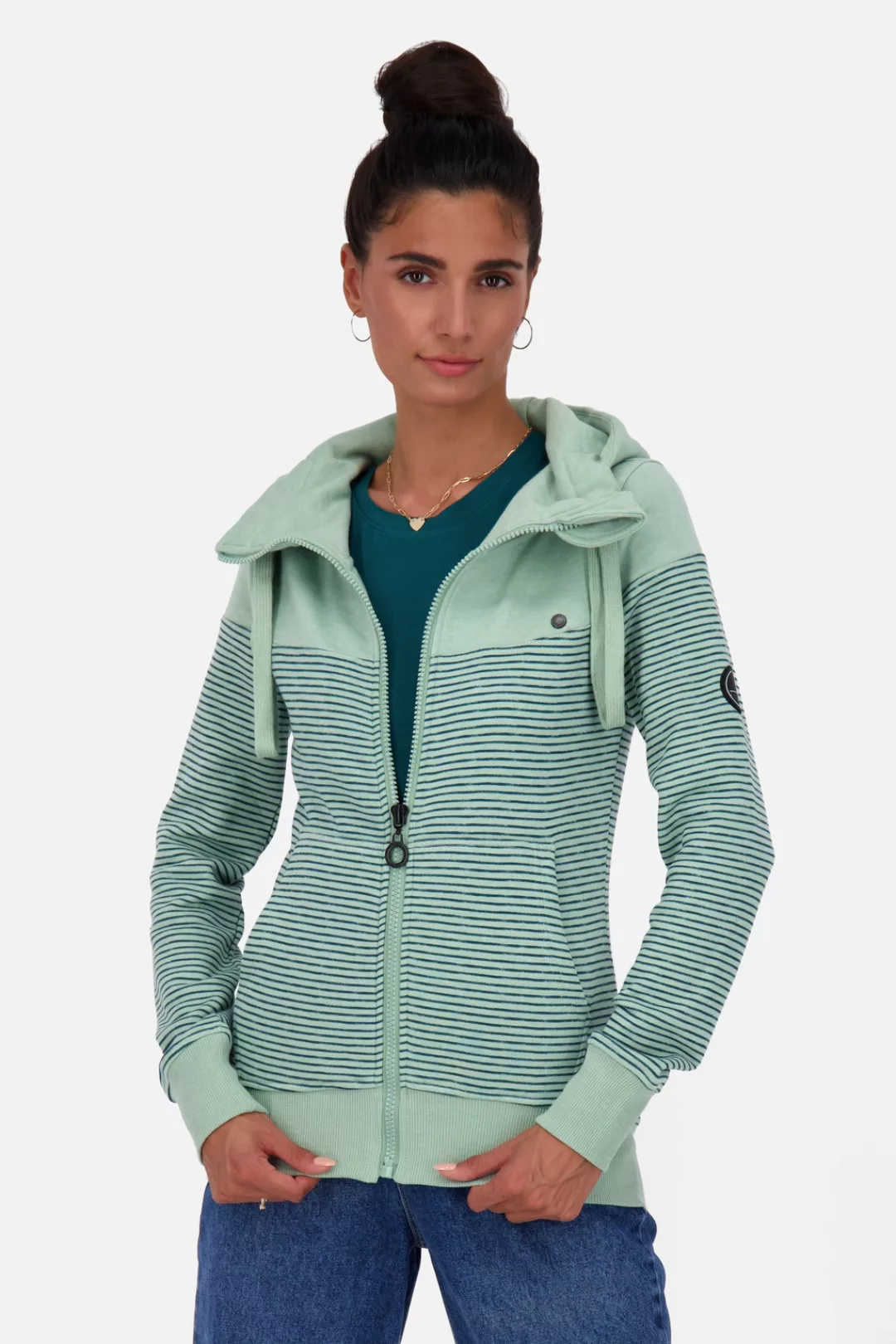 Alife & Kickin Kapuzensweatjacke "PalinaAK Z Hooded Sweat Jacket Damen" günstig online kaufen