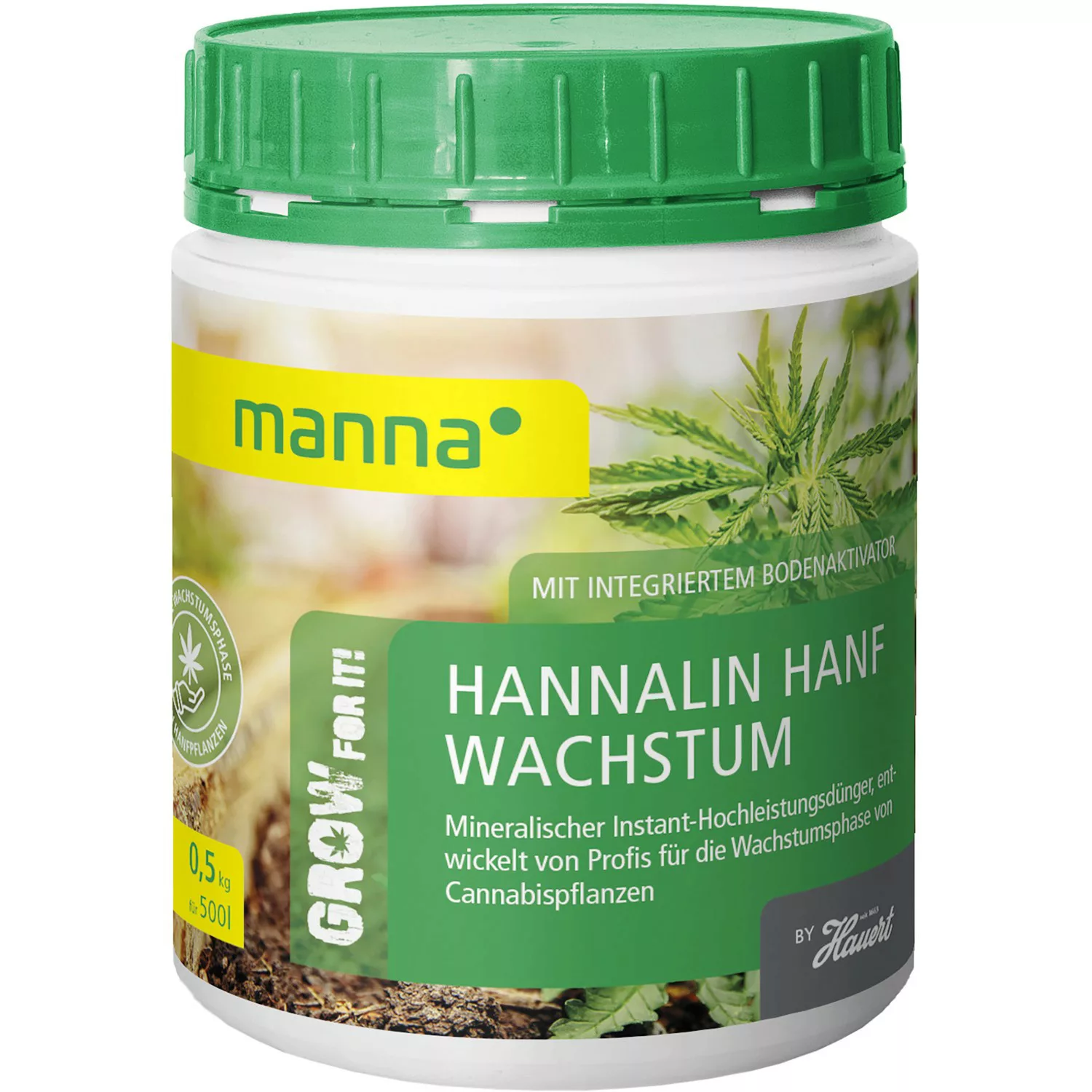 Manna Hanfdünger Hannalin Wachstum 0,5 kg günstig online kaufen