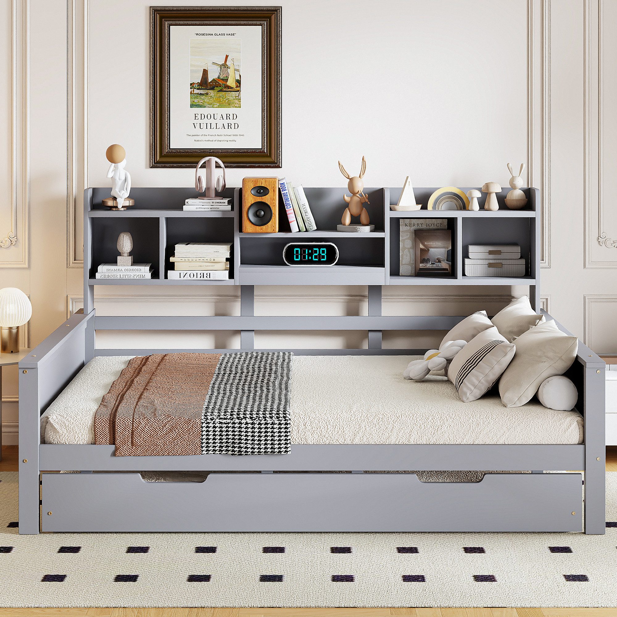 STILVORA Schlafsofa 140×200 Jugendbett mit Matratze,Bettgestell günstig online kaufen