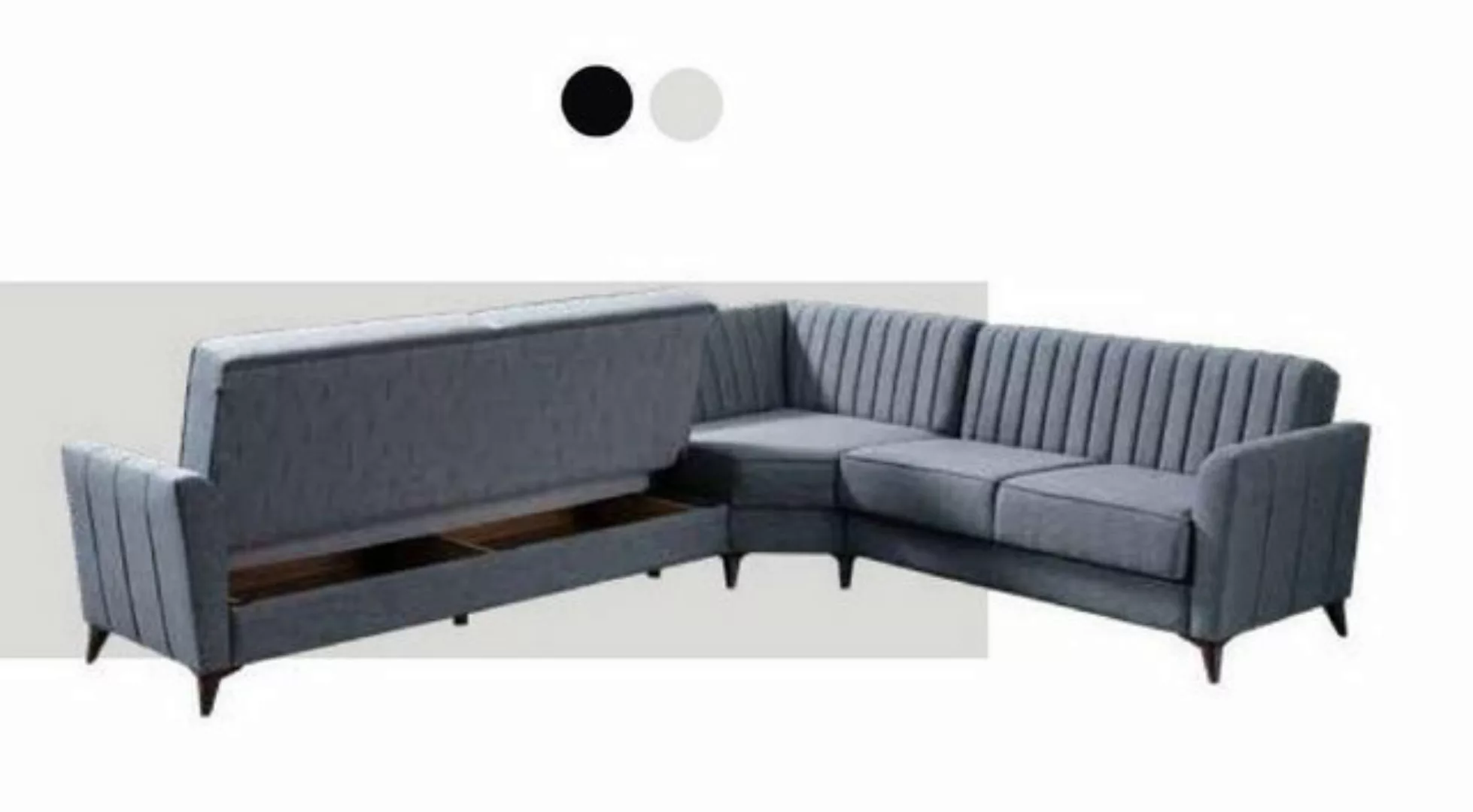 JVmoebel Ecksofa Sofa L-Form Bequemes Sofa L-Form Luxuriöses Sofa für Wohnz günstig online kaufen
