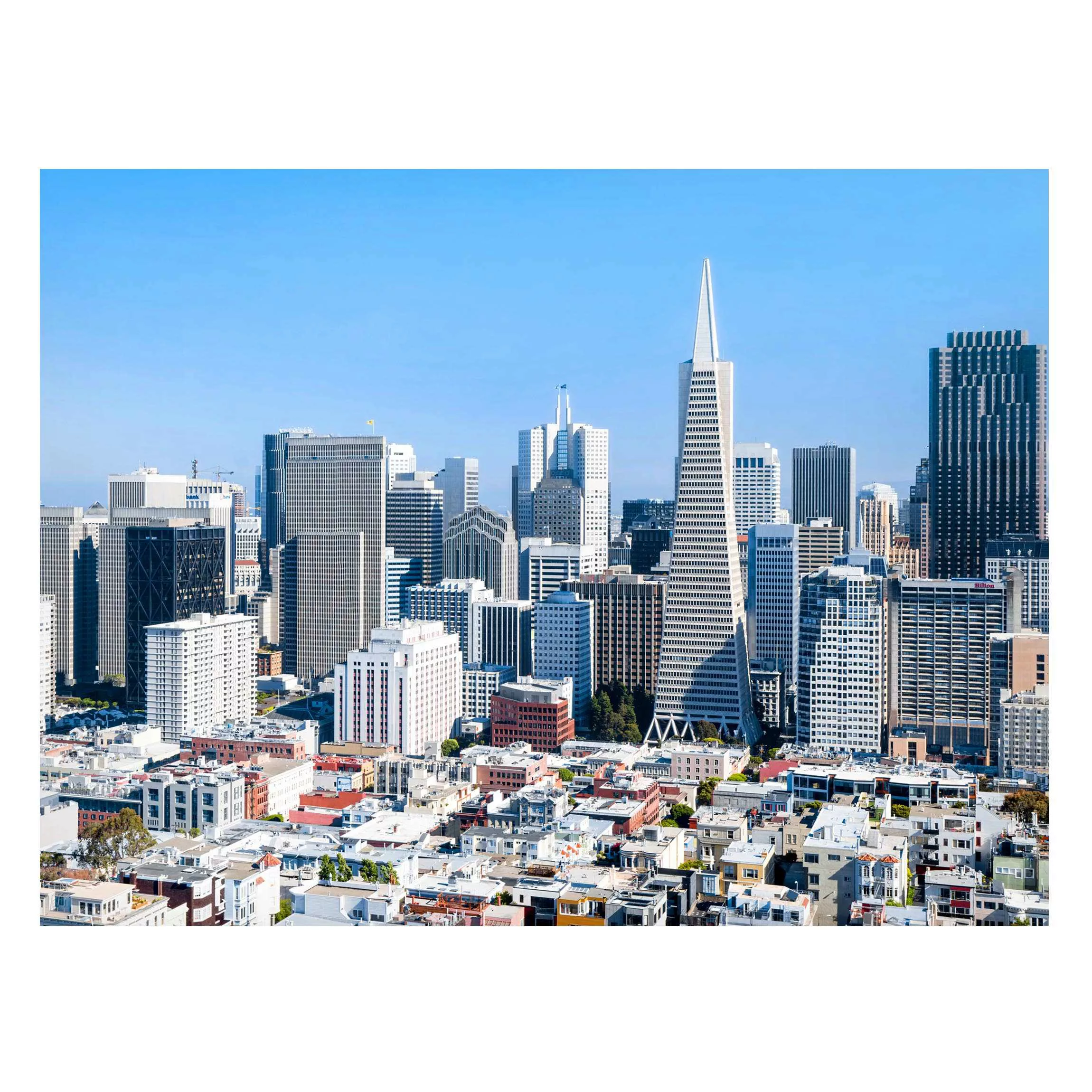Magnettafel San Francisco Skyline günstig online kaufen