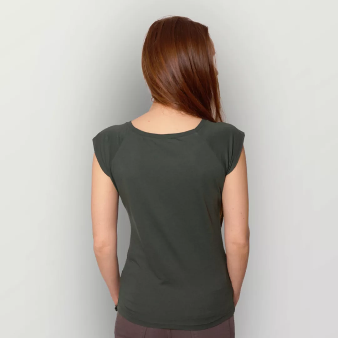 "Origami-kranich" Bamboo Frauen T-shirt günstig online kaufen