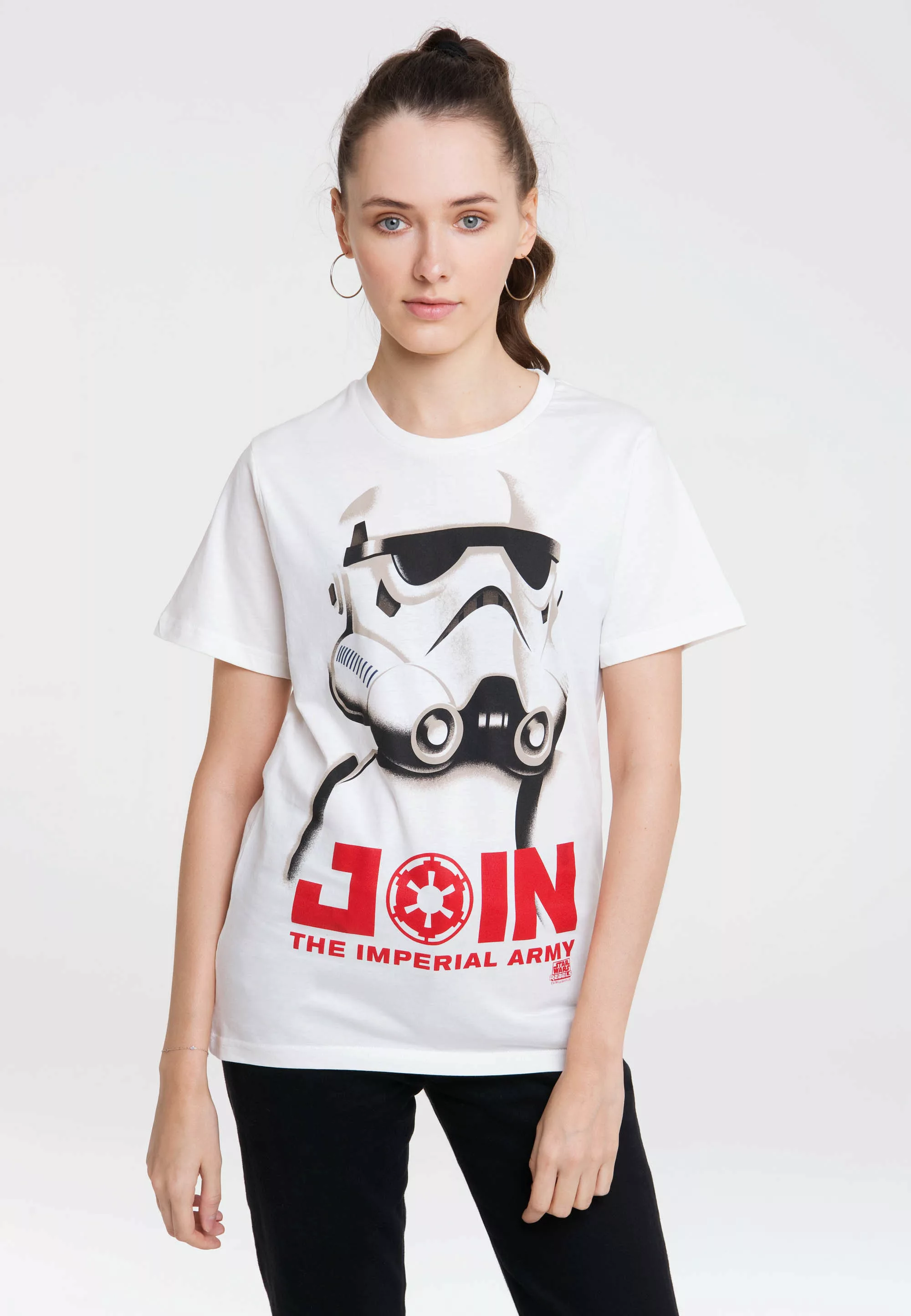 LOGOSHIRT T-Shirt "Stormtrooper - Join The Imperial Army" günstig online kaufen