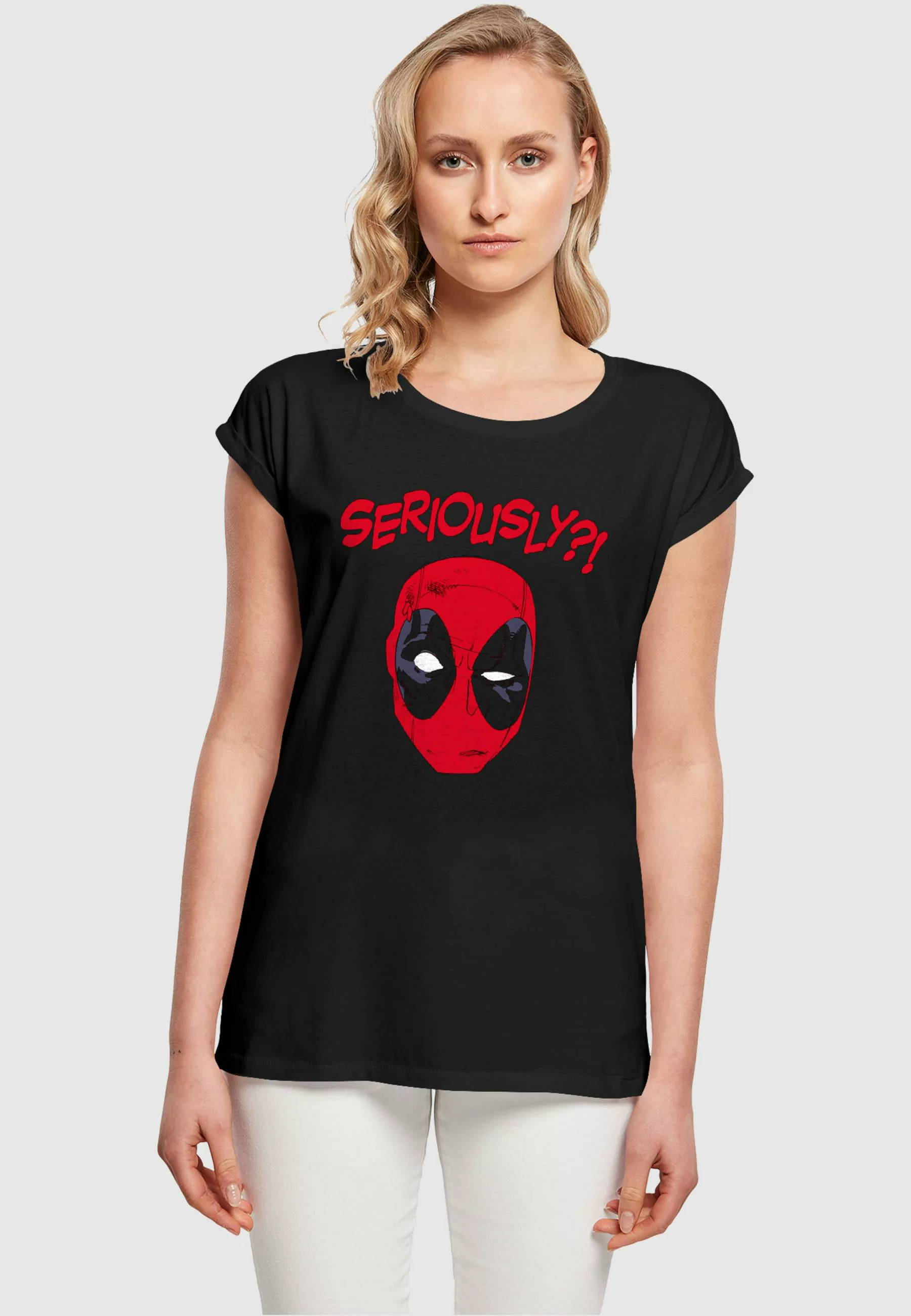 ABSOLUTE CULT T-Shirt "ABSOLUTE CULT Damen Ladies Deadpool - Seriously T-Sh günstig online kaufen