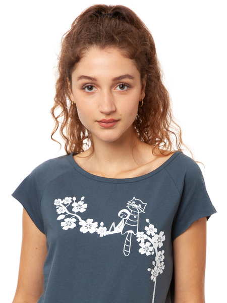 Fellherz Damen T-shirt Catlove günstig online kaufen