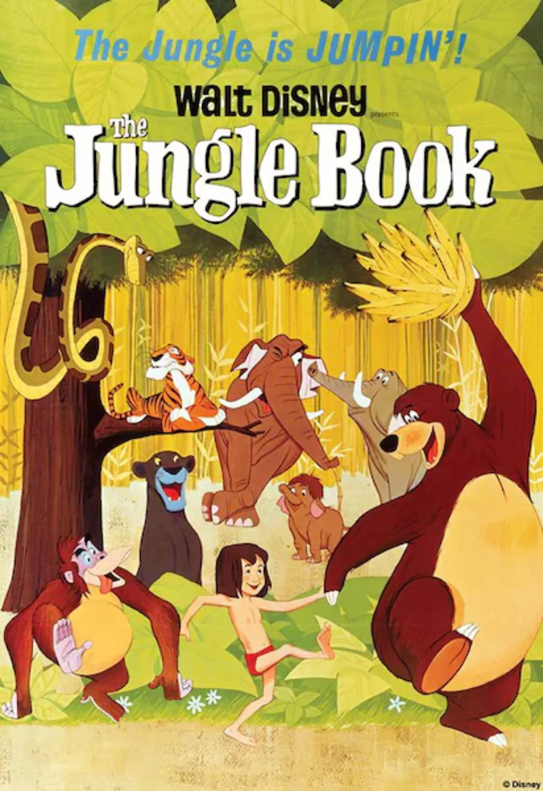Art for the home Leinwandbild "Jungle Book", Disney günstig online kaufen