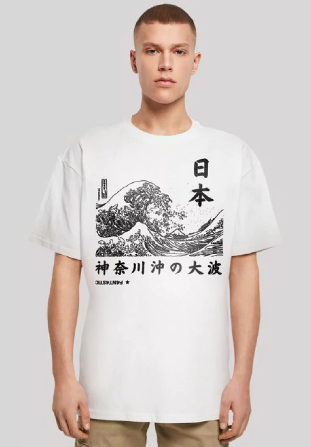 F4NT4STIC T-Shirt "Kanagawa Welle Japan", Print günstig online kaufen