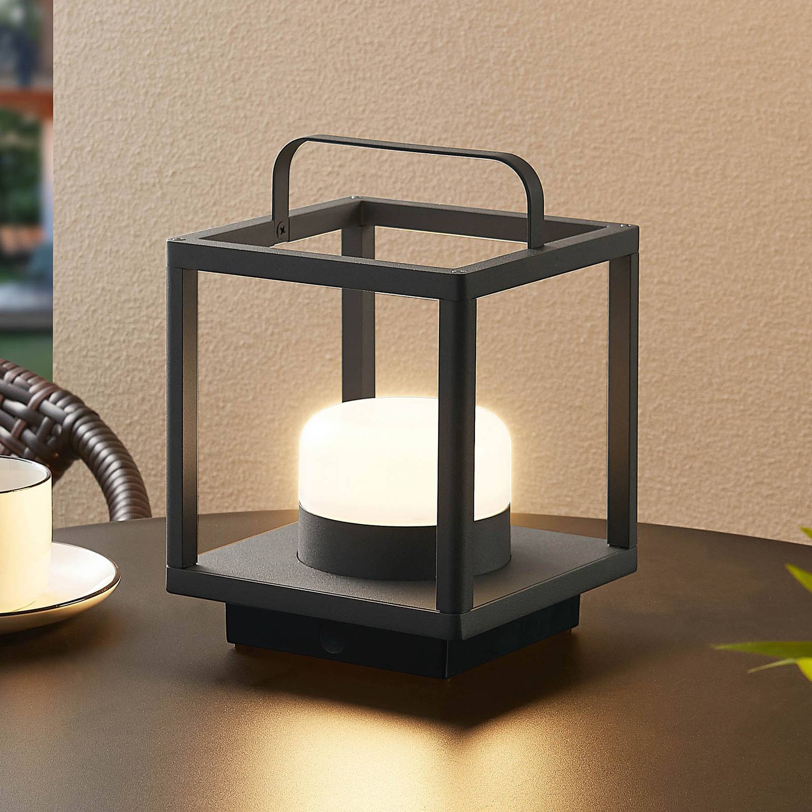 Lucande Timio LED-Außendekoleuchte, Touchdimmer günstig online kaufen