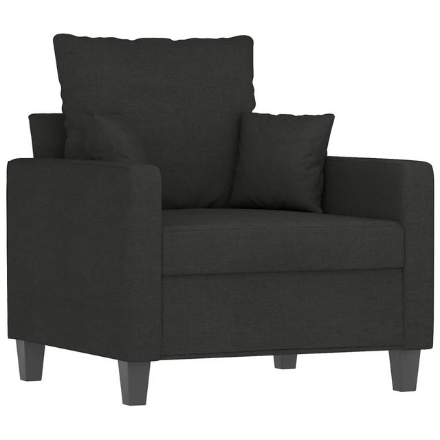 vidaXL Sofa Sessel Schwarz 60 cm Stoff günstig online kaufen