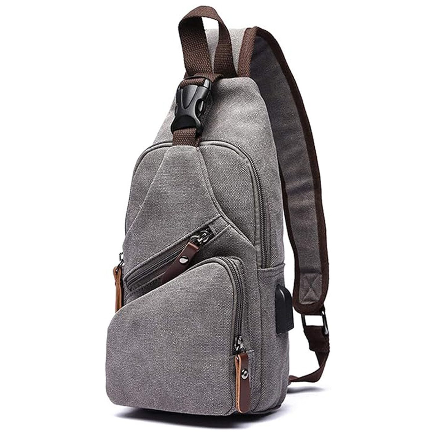 REDOM Schultertasche Brusttasche Sling Schulter Rucksack günstig online kaufen