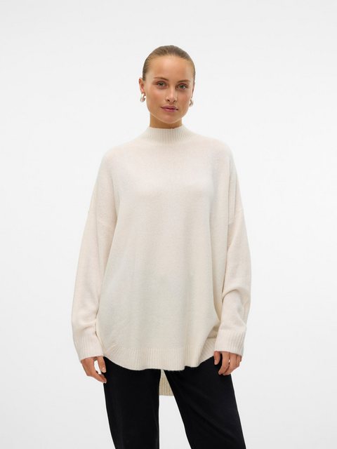 Vero Moda Strickpullover VMPLAZA LS HIGHNECK LONG PULLOVER GA BOO günstig online kaufen