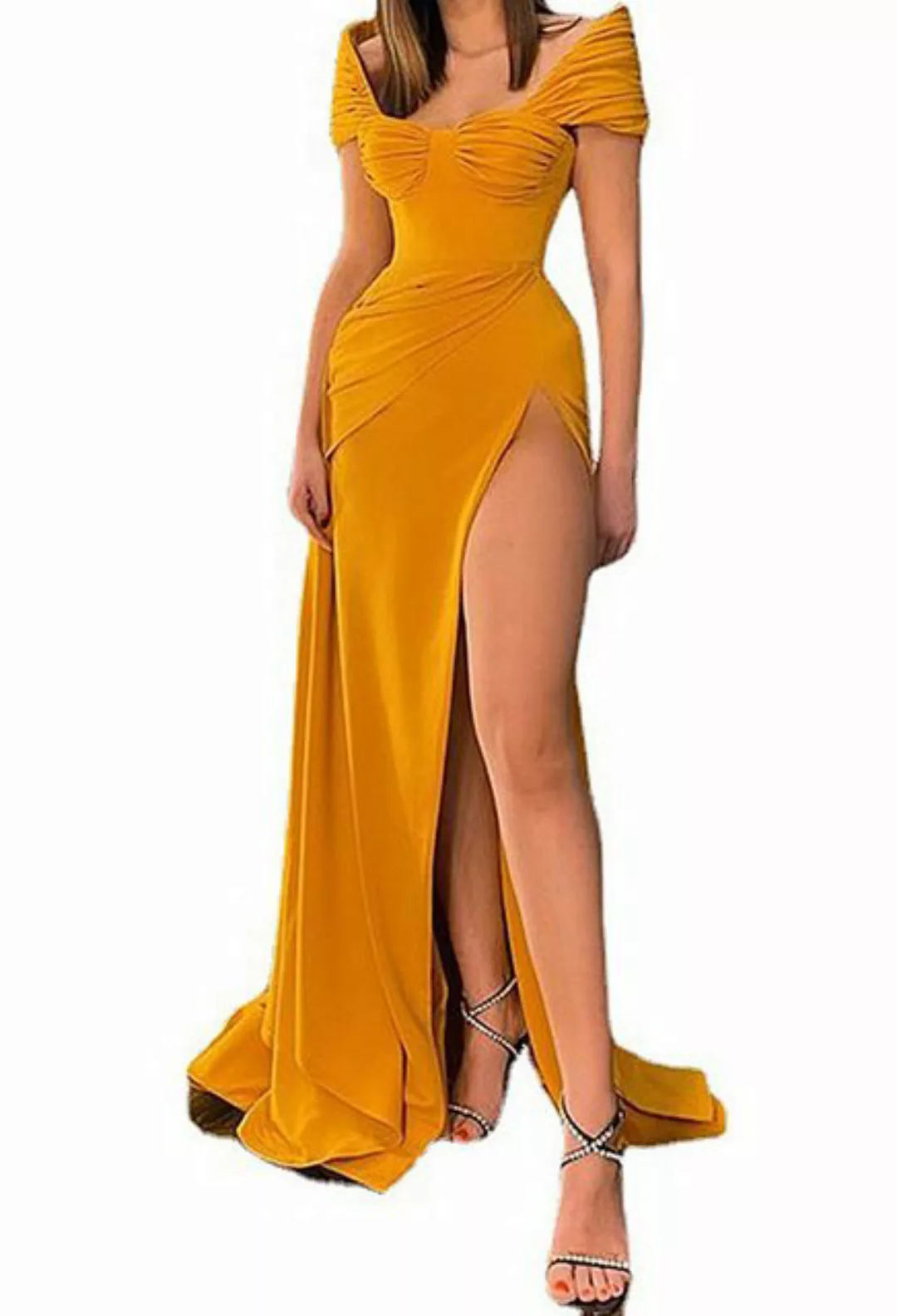 CHENIN Partykleid Modisches bankett-abendkleid für damen mit schlitz (1-tlg günstig online kaufen