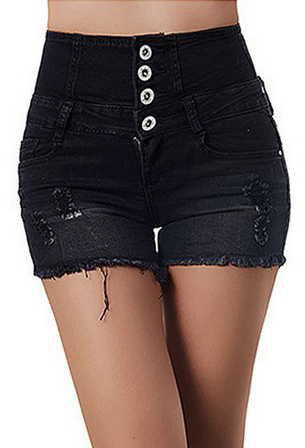 CHENIN Jeansshorts Vielseitige stretch-shorts im used-look Stylische und lä günstig online kaufen