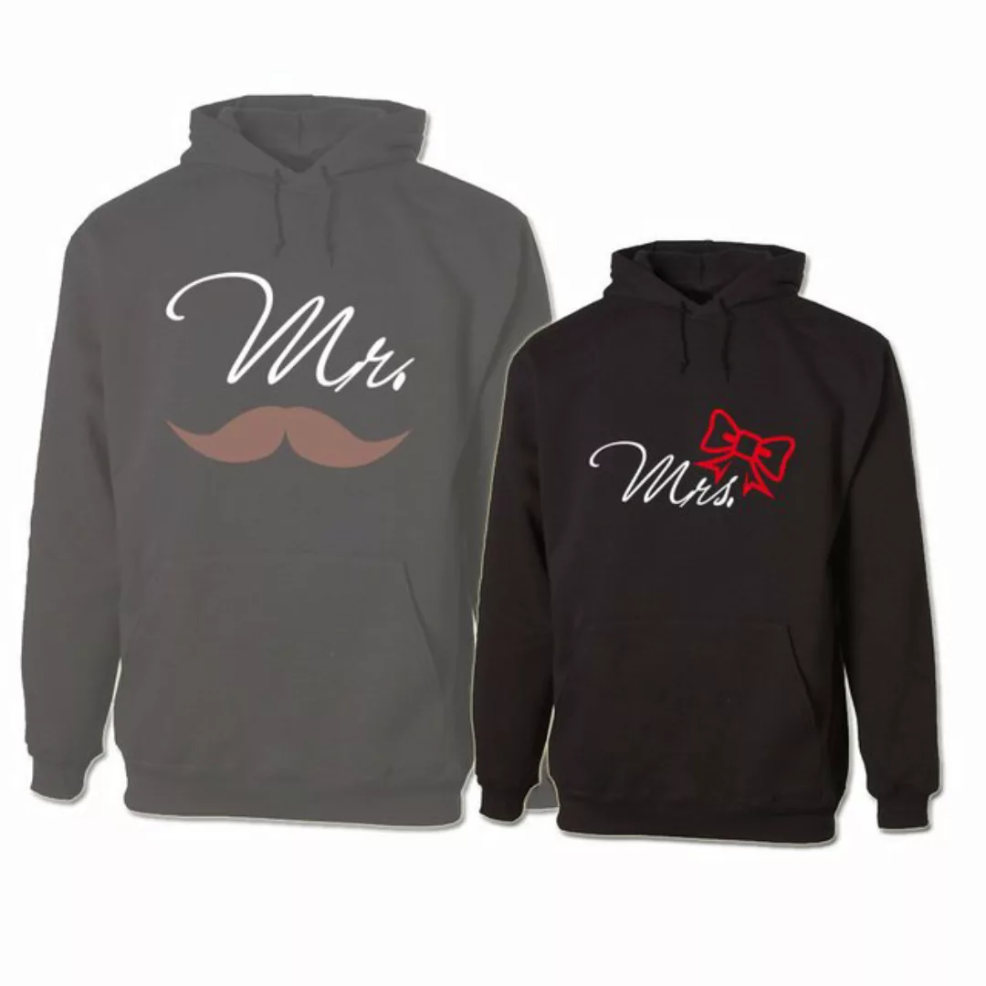 G-graphics Hoodie Mr. & Mrs. (Partner- / Paar-Set, Einzelteile zum selbst z günstig online kaufen