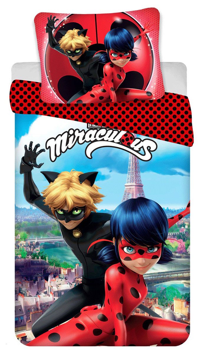 Miraculous Kinderbettwäsche Miraculous, Renforcé, 2 teilig günstig online kaufen