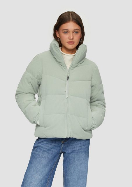 QS Outdoorjacke Wattierte Jacke aus Cord günstig online kaufen