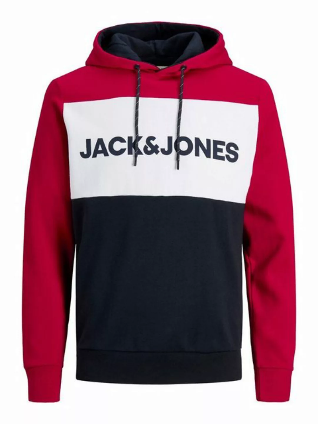 Jack & Jones Hoodie Warmer Logo Print Hoodie Sweater Pullover JJELOGO 4416 günstig online kaufen