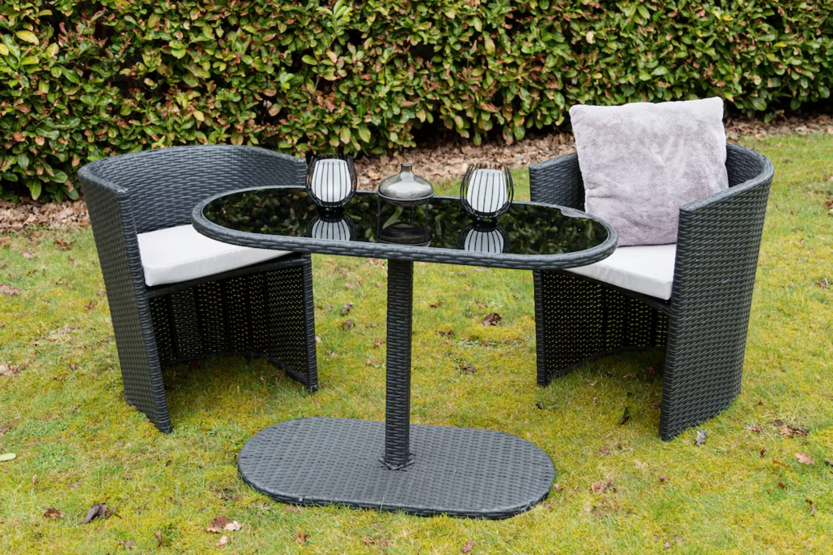 my Flair Gartenlounge-Set, (3 tlg.), 2 Stühle, 1 Tisch günstig online kaufen