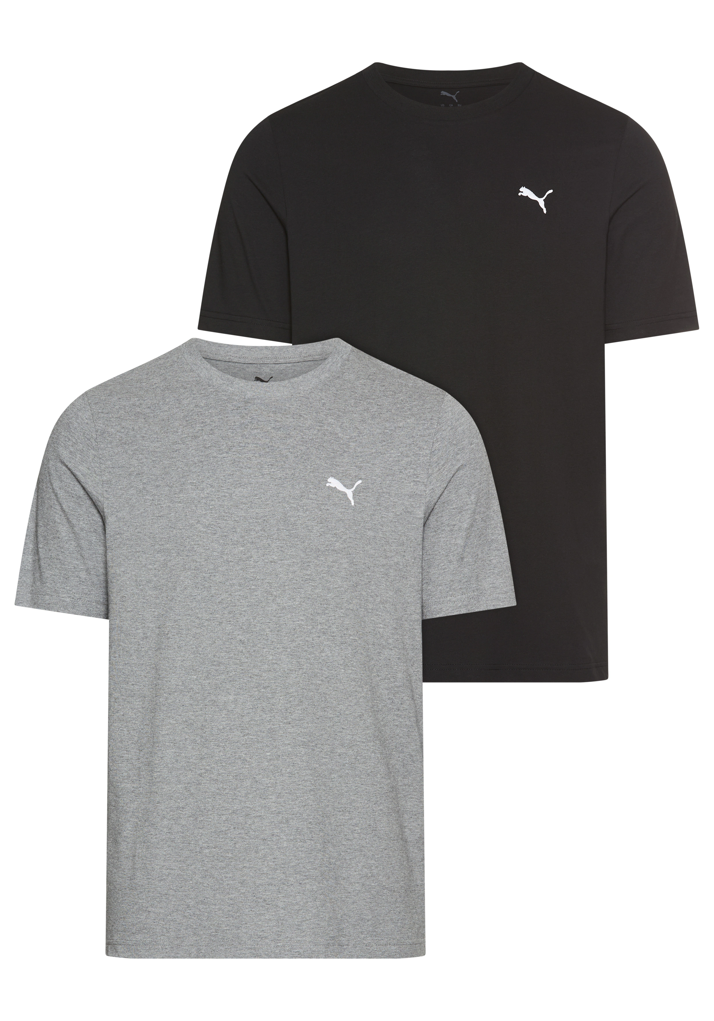 PUMA T-Shirt "ESS LOGO TEE MULTIPACK M", Doppelpack, 2 Stück günstig online kaufen
