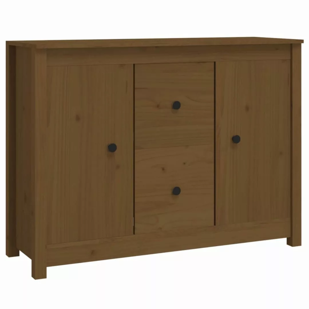 vidaXL Sideboard Sideboard Honigbraun 100x35x74 cm günstig online kaufen