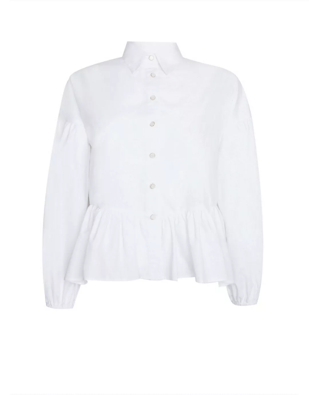Miss Selfridge – Weißes Oversize-Hemd aus Popeline günstig online kaufen