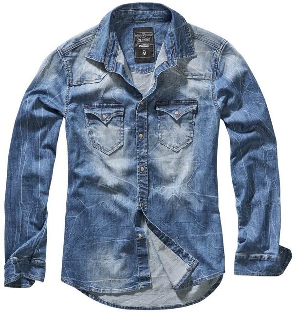 Brandit Outdoorhemd Riley Denim Hemd günstig online kaufen