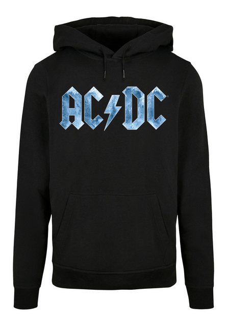 F4NT4STIC Kapuzenpullover ACDC Rock Band Blue Ice Logo Print günstig online kaufen