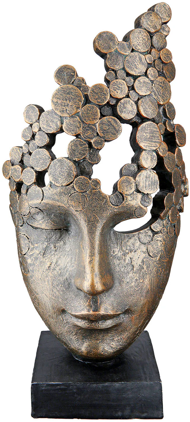 Casablanca by Gilde Dekofigur »Skulptur "Female Mask"« günstig online kaufen