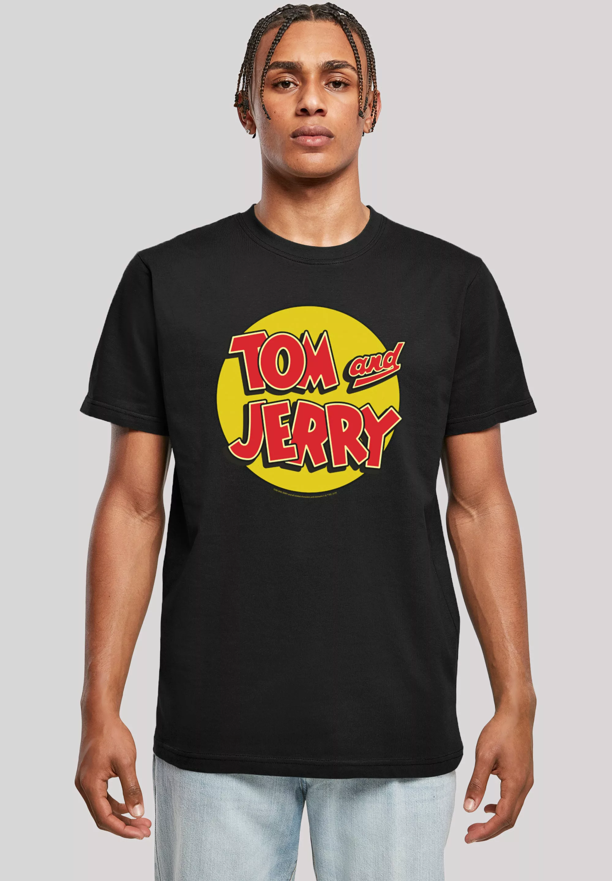 F4NT4STIC T-Shirt "Tom und Jerry Circle Logo", Herren,Premium Merch,Regular günstig online kaufen