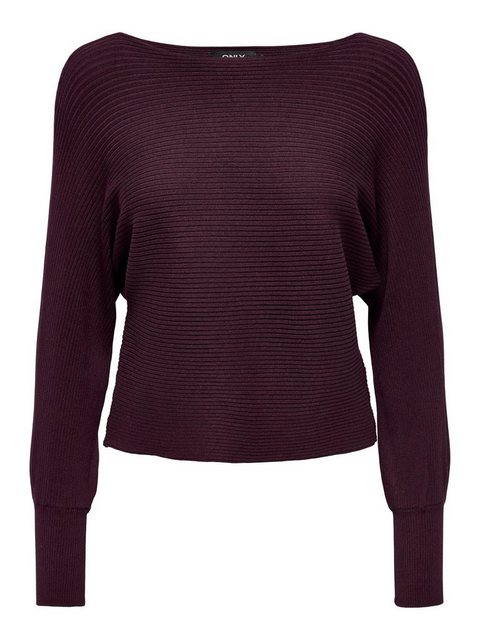 ONLY Kurz Strickpullover Damen Rot günstig online kaufen