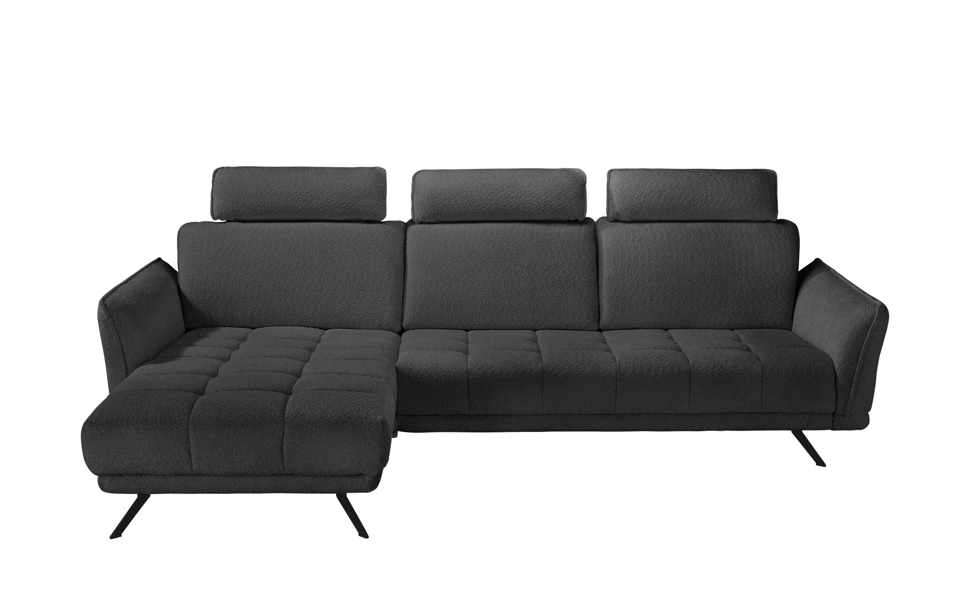 Lounge Collection Ecksofa  Joel ¦ schwarz ¦ Maße (cm): B: 285 H: 103 T: 178 günstig online kaufen