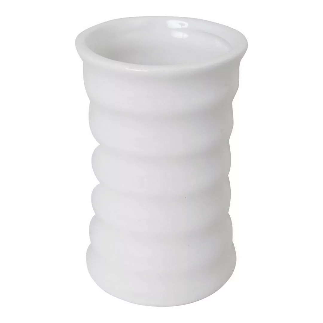 Badezimmer Set Wellen Aus Keramik Weiß (3 Pcs) günstig online kaufen