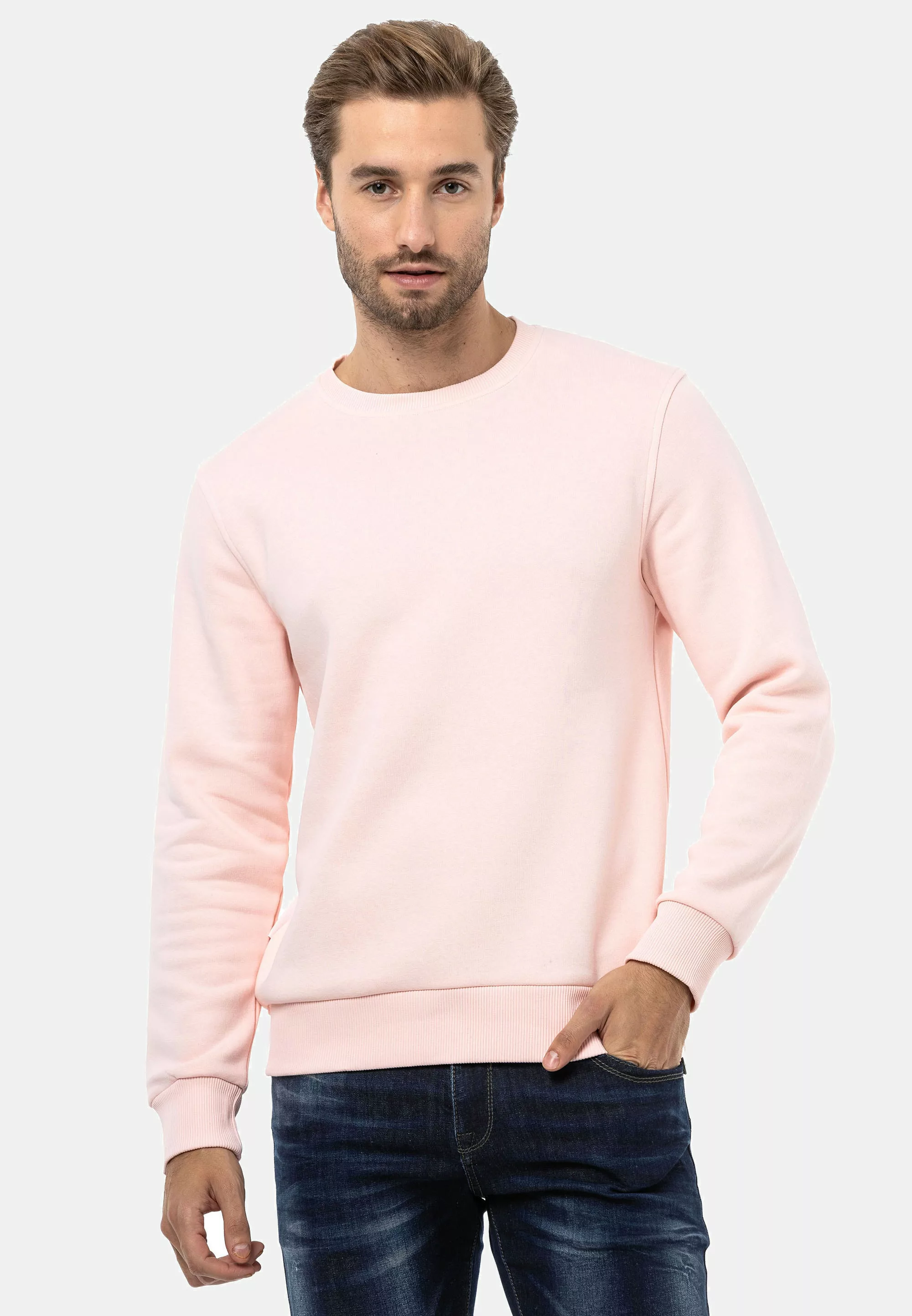 Cipo & Baxx Sweatshirt, im stylischen Uni-Look günstig online kaufen