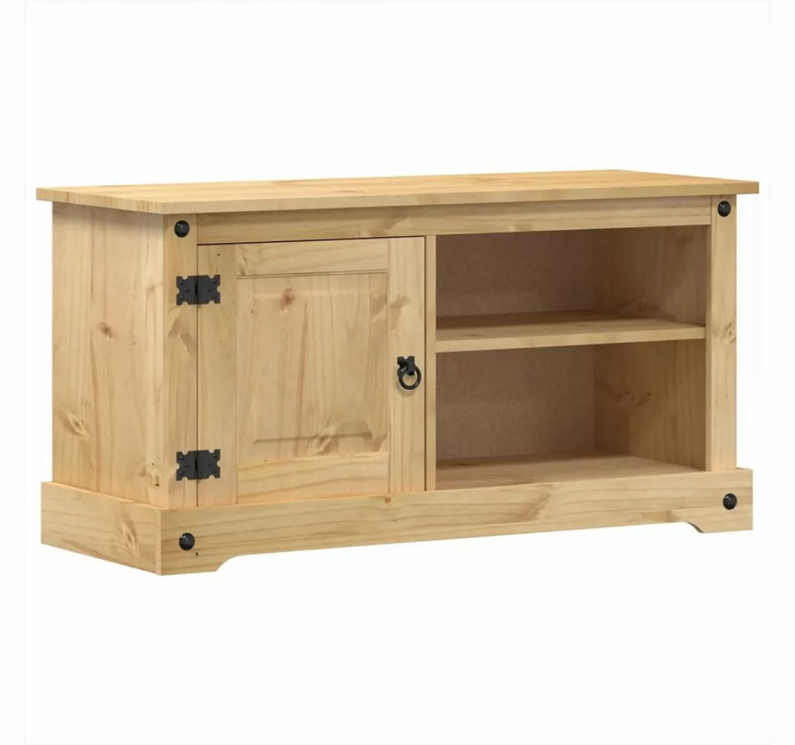 vidaXL TV-Schrank TV-Schrank Corona 100x37x52 cm Massivholz Kiefer günstig online kaufen