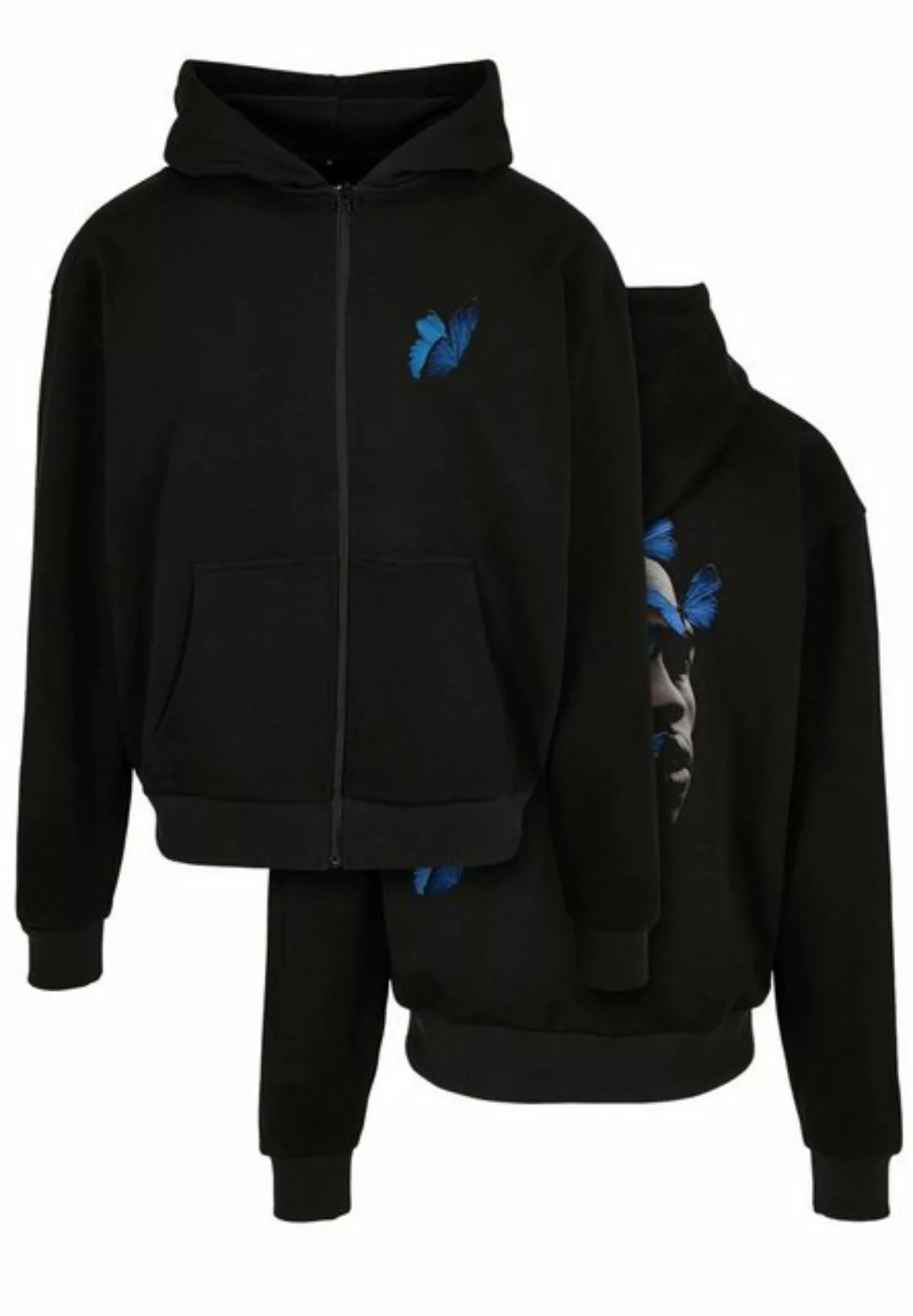 Upscale by Mister Tee Hoodie Unisex Le Papillon Heavy Oversize Zip Hoody (1 günstig online kaufen