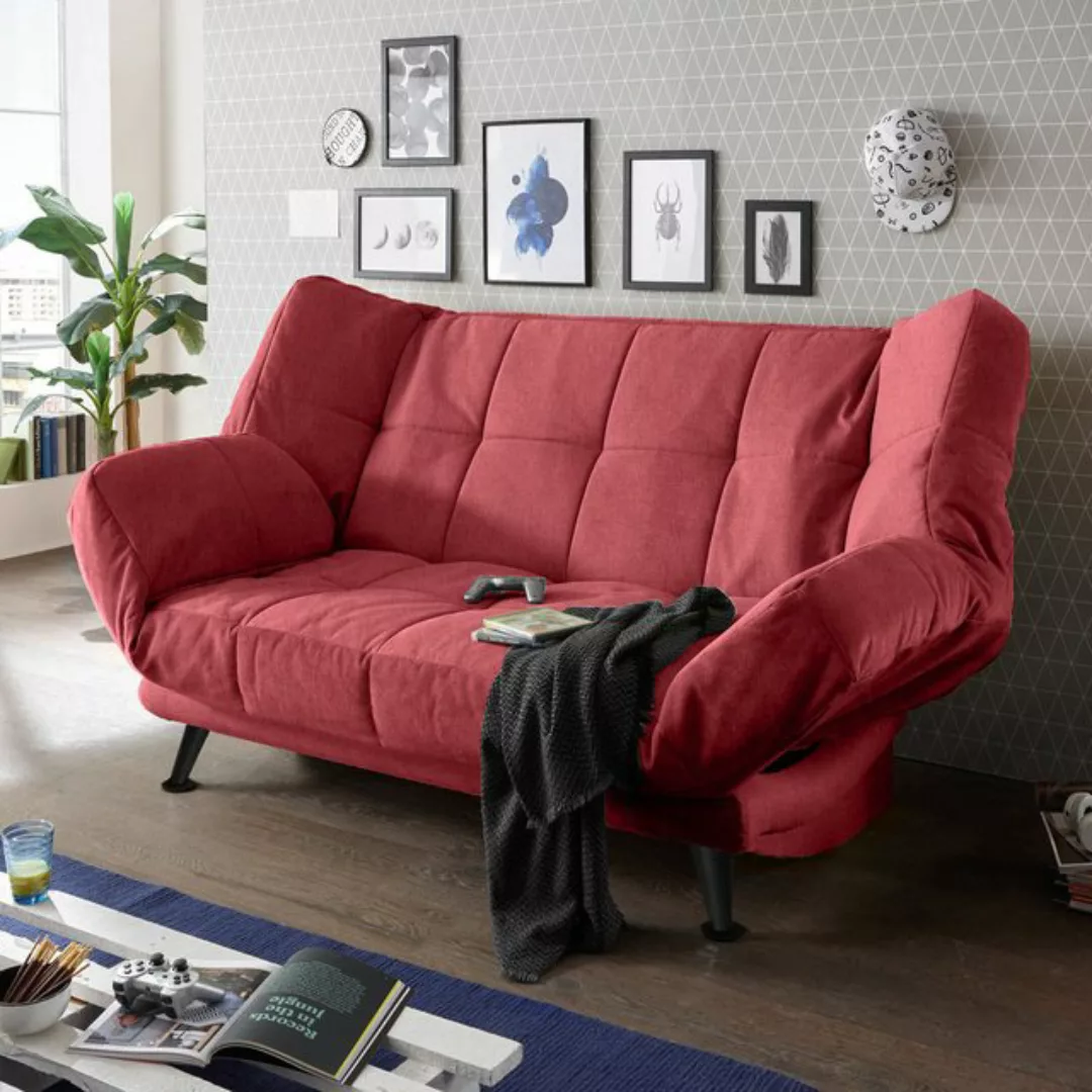 Schlafsofa mit Bettkasten, Schlafcouch, Bettsofa, Sofa mit Schlaffunktion, günstig online kaufen