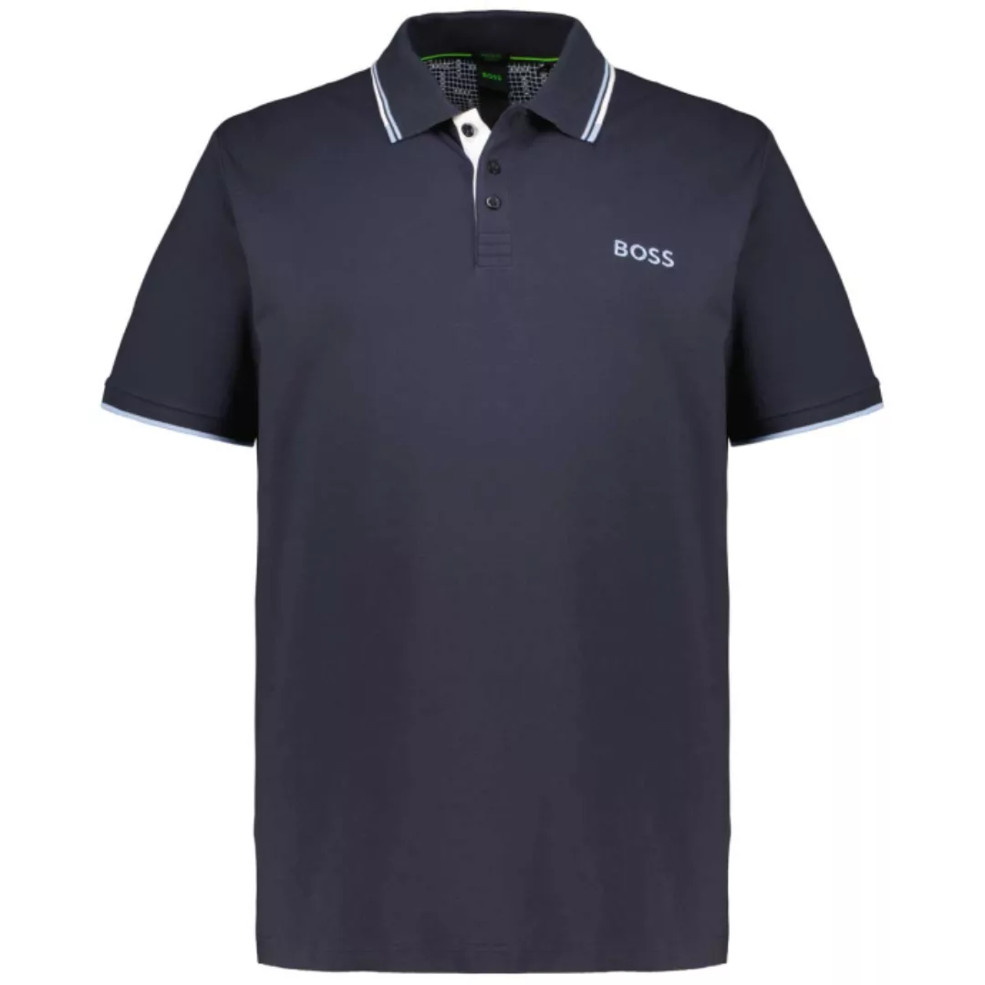 BOSS Poloshirt mit Kontrastdetails günstig online kaufen