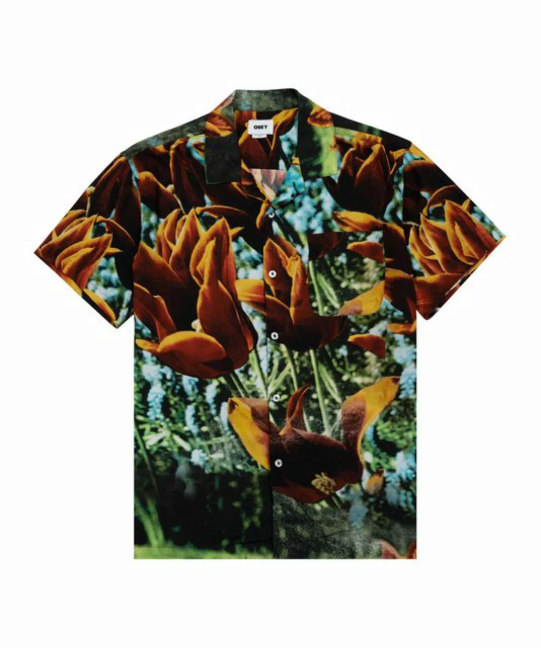 OBEY Langarmhemd Obey Bloom Woven Hemd günstig online kaufen