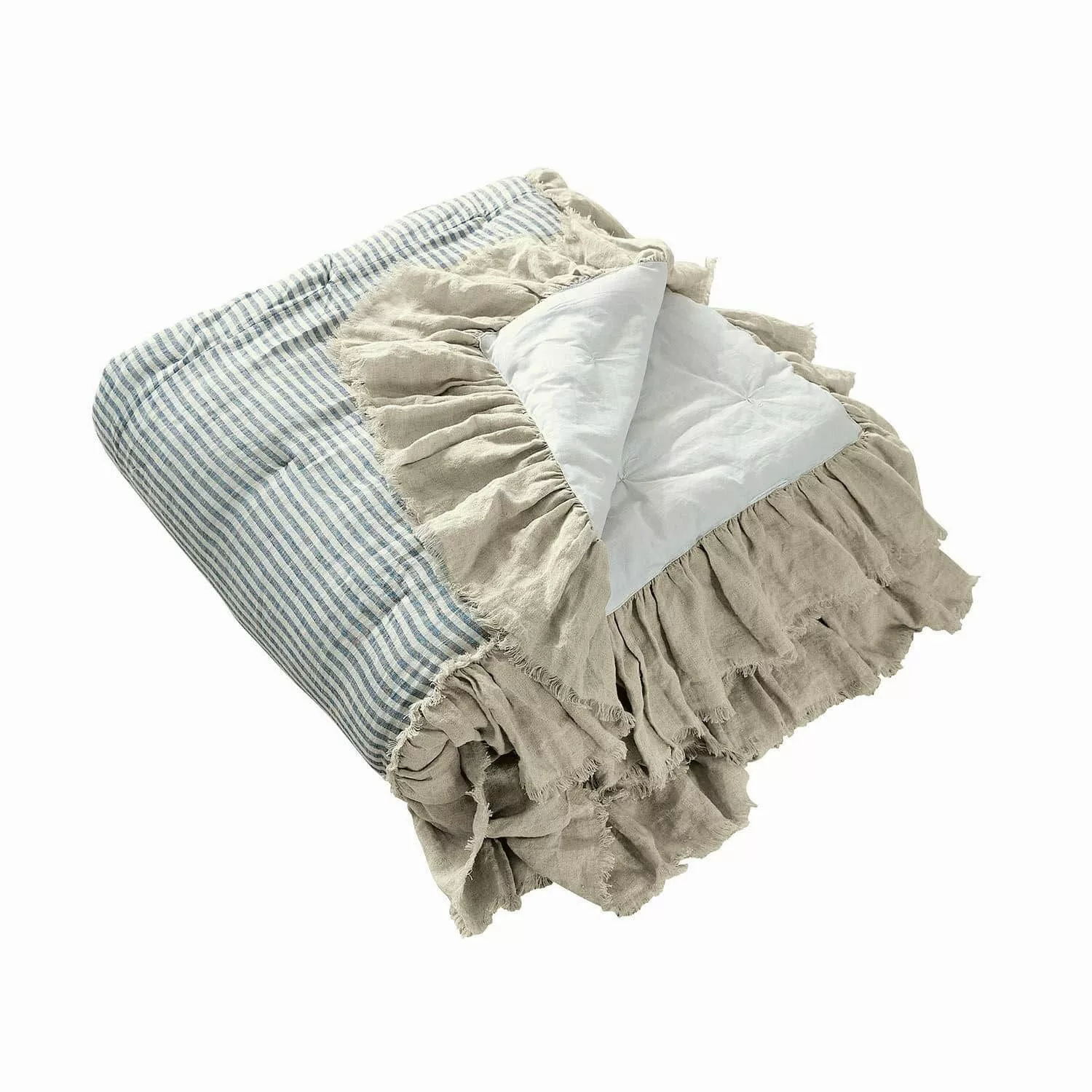 Mirabeau Tagesdecke Quilt Alexane blau/weiß günstig online kaufen