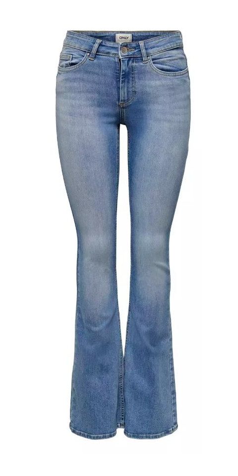 ONLY Bootcut-Jeans "ONLBLUSH – Bootcut-Jeans mit ausgestelltem Bein", bootc günstig online kaufen