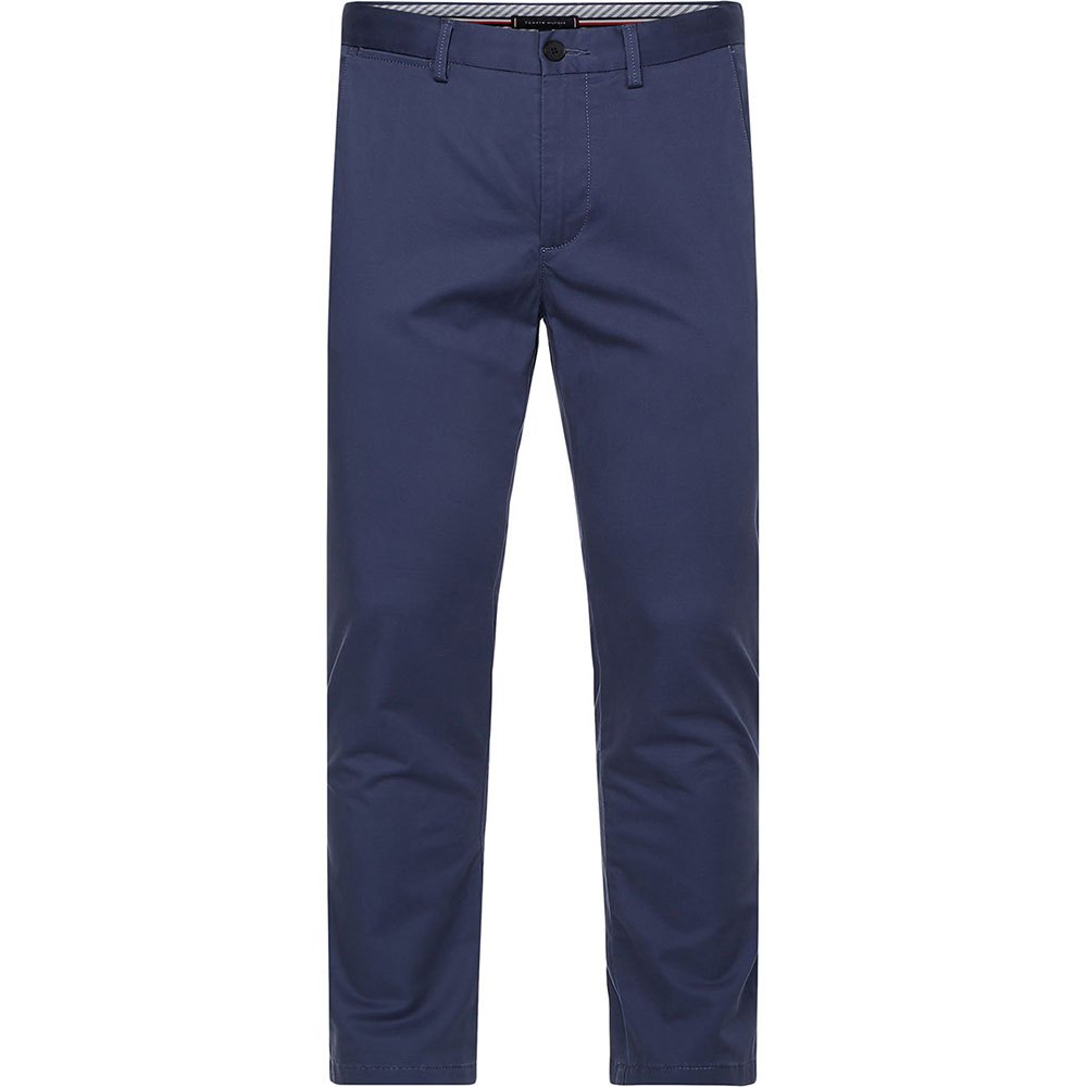 Tommy Hilfiger 1985 Bleecker Slim Flex Chino Hose 30 Faded Indigo günstig online kaufen