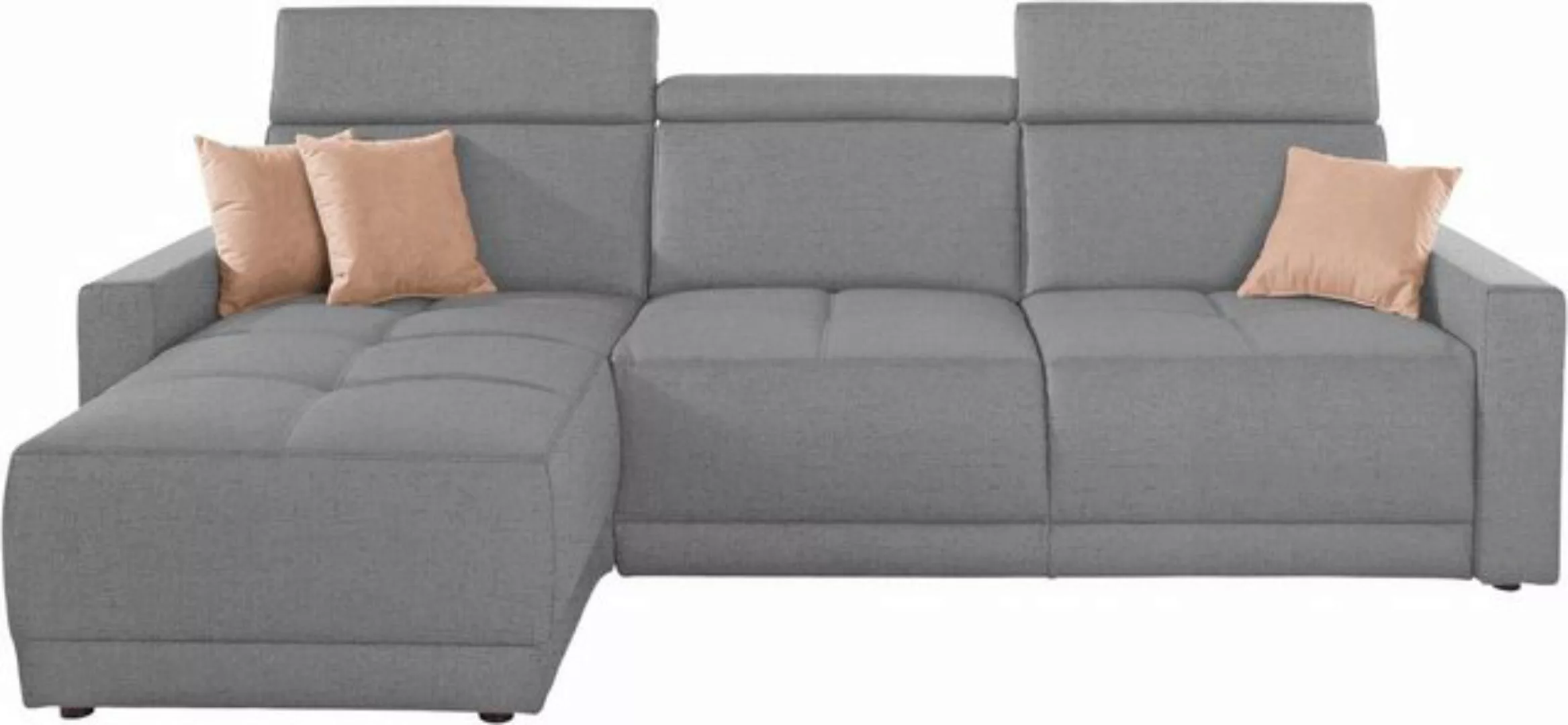 DOMO collection Ecksofa "Ava L-Form", mit Recamiere, Federkern wahlweise mi günstig online kaufen