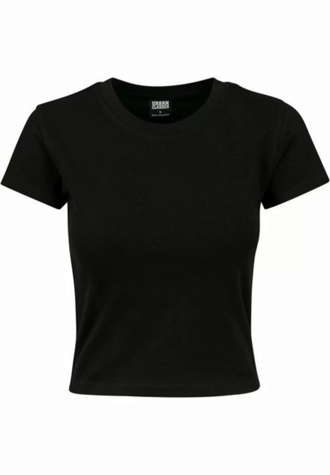 Urban Classics T-Shirt LADIES STRETCH JERSEY CROPPED TEE TB2754 Schwarz Bla günstig online kaufen
