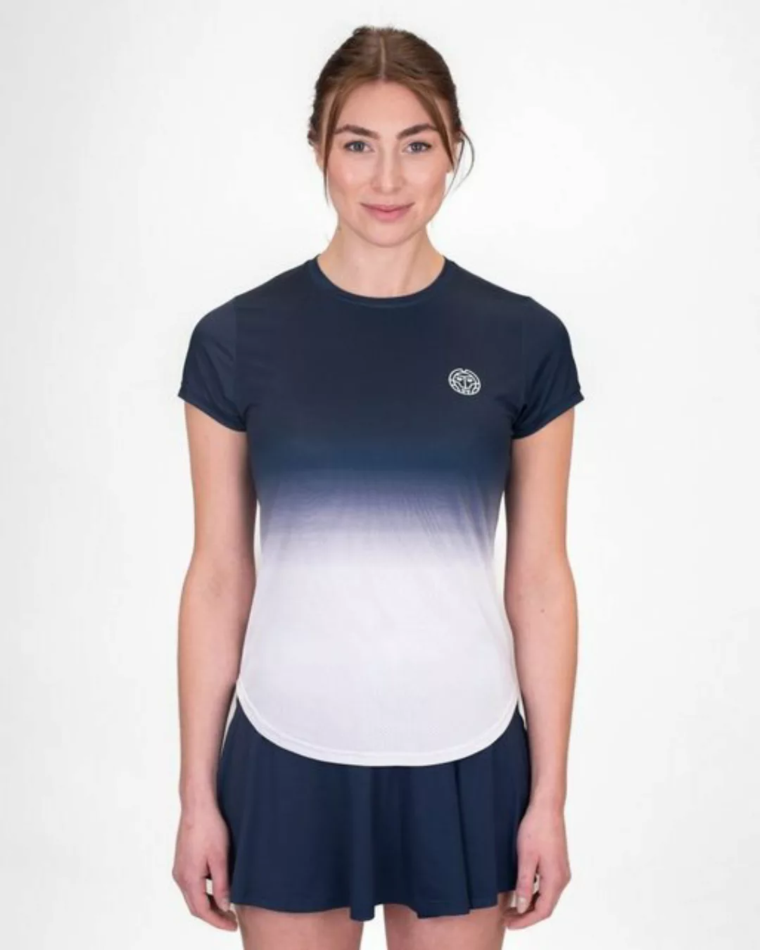BIDI BADU Tennisshirt Crew Tennisshirt für Damen in dunkelblau günstig online kaufen