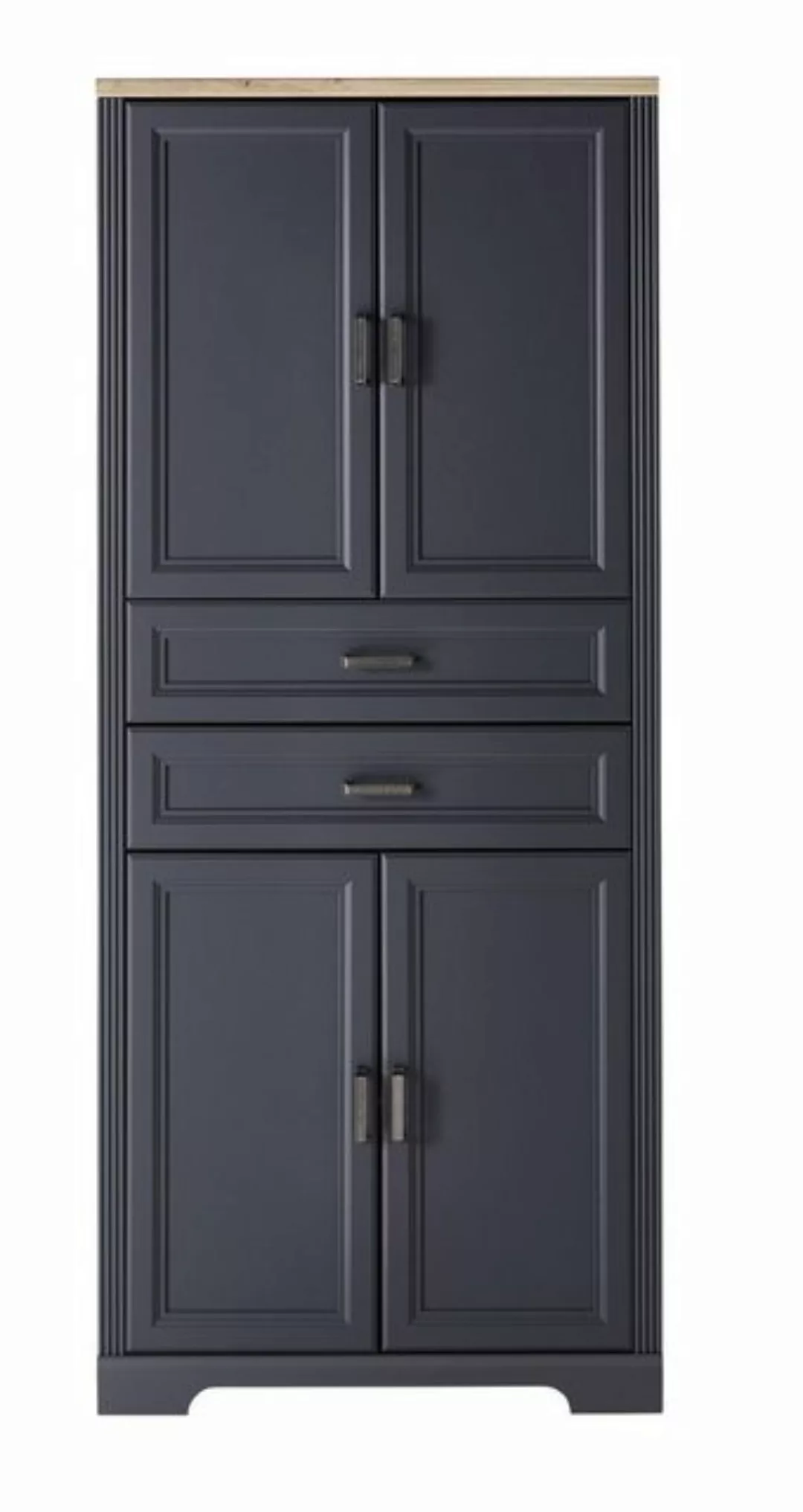 möbelando Aktenschrank Jasmin 86 x 204 x 38 cm (B/H/T) günstig online kaufen