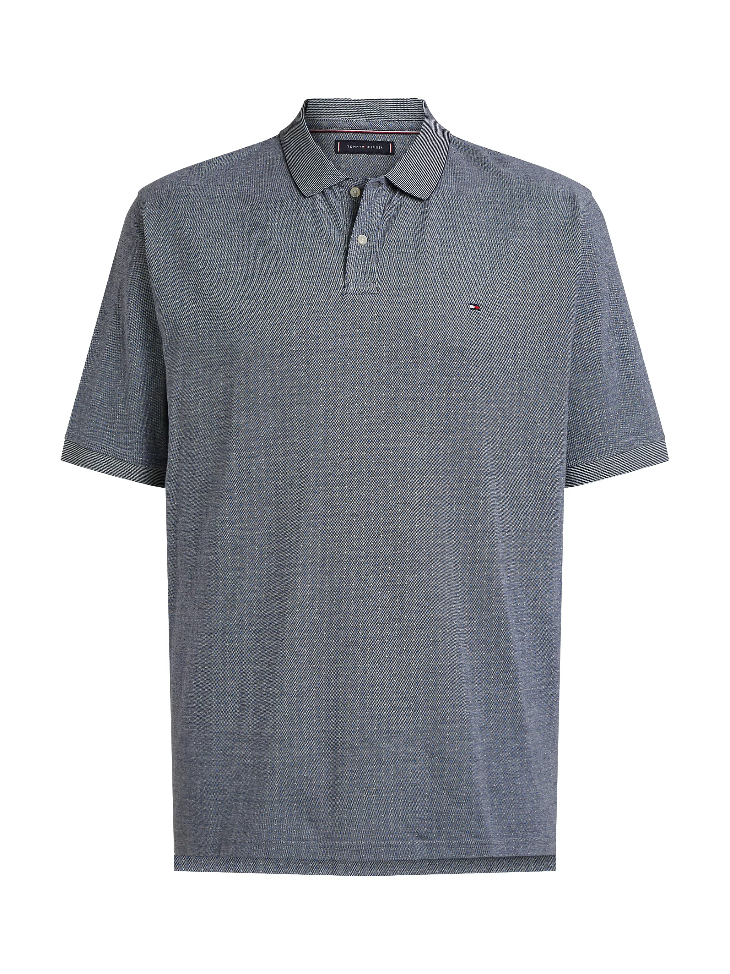 Tommy Hilfiger Big & Tall Poloshirt BT-PIQUE MICROPRINT REG POLO-B in Große günstig online kaufen