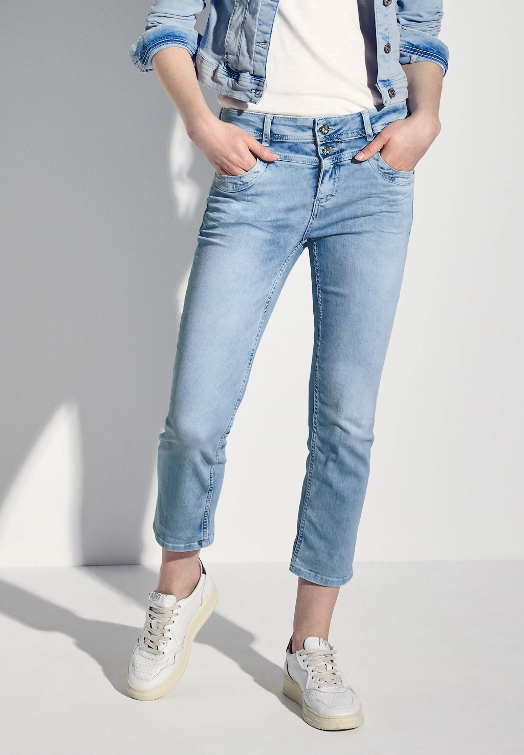 STREET ONE Gerade Jeans, 5-Pocket-Style günstig online kaufen